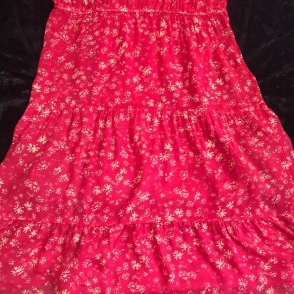 Free People Wallflower Raspberry Dress. - Picture 5 of 7